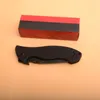 Promotion 6045BLK Folding Blade Knife 8Cr13Mov Titanium Coated Blades Black G10 Handle Pocket Knives With Retail Box