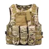 Tactical Vest Molle Combat Assault Plate Carrier Tactical 7 Colors CS Outdoor Clothing Hunting6683877