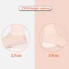 Bionics Increase Height Silicone Gel Pads In Socks Protect Heel Lift Foot Care Insole Invisible Shoes Plantar Fasciitis Pad