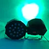 18W 18-LED RGB Auto and Voice Control Party Stage Light Black Top grade LEDs New and High Quality Par Lights