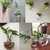 Glass Wall Hanging Flower Pot Hydroponics Plant Vase Indoor Garden Geometric FlowerPot Hanging Planter Doniczka Home Decoration Y200709