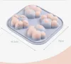 Ice Cube Mold Creative Silica Gel Ice Mould Chocolate Candy Jelly Mold DIY Shape Silicone Ice Tray Fruit Lattice Baby Food Box WMQ423