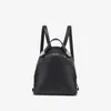 Backpack round button women's handbag simple leisure student travel bag men's and women's general fashion half round Backpack