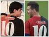 93/94 Retro Newell's Old Boys Fotbollströjor 1993/1994 MARADONA Commemorate fotbollströjor MESSI Maillots de fotbollströja nummer 10