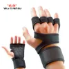 WorthWhie Gym Fitness Handschoenen Hand Palm Protector Met Pols Wrap Support CrossFit Workout Bodybuilding Power Weight Tillinging Q0107