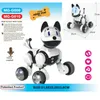 Fun educação infantil, cães robóticos elétricos, controle de som, animais de estimação eletrônicos bonitos, brinquedos, crianças, presentes favoritos de férias LJ201105