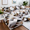 Set copridivano Copridivano geometrico Divano elastico per soggiorno Animali domestici Angolo Chaise longue a forma di L1