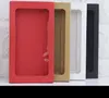 200PCS Kraft papperslådan kartong för telefonväska Smycken Förpackning Box Röd / Vit / Svart / Kraft Paper Slid Style Box SN1808