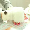 Cinq doigts gants 2021 hiver chaud femme tricot laine fausse fourrure poignet mitaines Vingerloze Handschoenen Guantes Termicos Mujer1