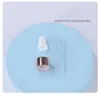 1ml 2ml 3ml 5ml rose gold leakproof glass dropper bottle for serum essential oil vials with rose golden aluminum lid