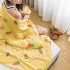 Radish bedspread blanket 200x230cm High Density Super Soft Flannel Blanket to on for the sofa/Bed/Car Portable Plaids 201130