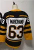 Jovem Hóquei David Pastnak Patrice Bergeron Jersey Crianças Inverno Clássico Zdle Chara 63 Brad Marchand Senhoras Camisas