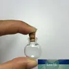 100 pcs Small Glass Bottles With Corks DIY Mini Round Ball Art Jars Gifts Vials Lovely Little Pendants Bottles
