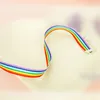 Fashion Men Women Gay Pride Rainbow Choker Necklace LGBT Lesbian Lace Chocker Ribbon Collar Trendy Jewelry