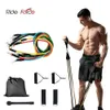 Gym Fitness Resistensband Set Hängande Bälte Yoga Stretch Pull Up Assist Rope Straps Crossfit Training Workout Equipment Q1225