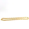 Men's Solid 18 KT Yellow Gold Filled Sun Character Necklace Rings LINK Chain 600mm 10mm Birthday Valentine Gift valuable