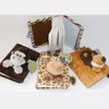 Baby Book Memories Plush Album Handcraft 3D Cute Animals 6 Inch 96 Photos Accommodate Pictures Albums New Year Gift 201125