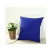 40x40CM Candy Kolor Pillow Case Solid Color Rzut Poliester Dekoracyjne poduszki na poduszki, więc Jllokl Bdebag