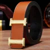 2022 Moda de luxo Big Buckle Genuine Leather Belt Designer Men Women Mulheres de alta qualidade Celra