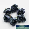 5 pcs Fleur Artificielle BRICOLAGE Artisanat Fleur 5 cm Lavable Réutilisable Soie Pivoine Bouquet Nécessaires Décoration De Fête De Mariage En Stock