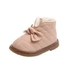 Zima Księżniczka Buty Baby Bowknot Toddler Dziewczyna Buty Buty Baby Buty Maluch Buty Śnieg Boot Girls Boots Kostki Buty Niemowląt Buty