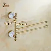 ZGRK BathroomTowel Rack Badezimmer Küche Bad Rack gebürstet Handtuchhalter Home mit Becherhalter Sucker Hanger Supplies Bad T200915