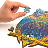 Wholesale Wooden Puzzle A5 Adullt Kid Educational Toy Unique Shape Jigsaw Pieces Creative Game Gifts for Children A12