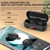 Brand Blue-tooth Earphones V8 TWS LCD Display Waterproof Wireless headphone Sports Earbuds touch control Noise-cancelling headset