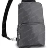 Cross Body Shoulder Bags Mens Handväskor Ryggsäck Män Tote Crossbody Bag Purses Womens Läder Koppling Handväska Mode Plånbok Fannypack 41719 41720 30443 # YAV-01