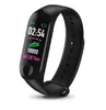 M3 Fitness smart armband IP67 Vattentät hjärtfrekvensmätare Sömnövervakning SmartWatch PK MI Band Armbands Avtagbar