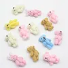 50 ST Super Kawaii Mini 4 cm Joint Bowtie Teddybeer Pluche Kinderen Speelgoed Gevulde Poppen Huwelijkscadeau Voor kinderen Y0106298b