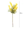 Acacia brevifolia simulatie decoratieve bloemen haar planten Europese eenvoudige theetafel bloemstuk decoratie