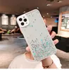 Bling gradiënt kleur telefoonhoesjes glitter pc tpu case voor iPhone 14 13 12 11 pro xr xr xs max luxe creatieve kristalomslag