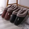 Femmes Accueil Pantoufles Hiver Chaud Pantoufle Intérieur Chambre Couples Sol Chaussures En Peluche Antidérapant Doux Casual Maison Chaussure Confort Y201026 GAI GAI GAI