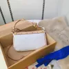 حار موضة جديدة فاخر مصمم امرأة حقائب محفظة حقيبة crossbody حقيبة الكتف جودة عالية جلد طبيعي حمل حقيبة مخلب حقيبة يد v7675