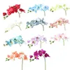 Elegant 3D Phalaenopsis Orchid For Dining Table Home Decor Artificial Flowers Wedding DIY Decorations 100 Pcs Free Shipping