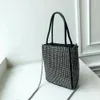 Paillettes donne tote sacchetti di lusso di cristallo di lusso Bling sera partito borsa moda signora borse ragazze glitter borse marca Q1207