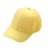 Baby unisex cap 16 färg solid baseball cap för sommar mode pojkar flickor barn hip hop hatts söta snapback 18jun12