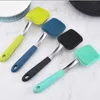 Silicone Cleaning Brush Kitchen Decreasing Dish Brush Handle Wash Pot Brushes Kitchens Gadgets Can Be Hung RRB14285