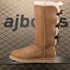 [OCTEU03]30$-3$ 2021 ugg uggs boots ugglis 2021 Designer UG Austrália Botas Australianas Botas de Inverno Neve Furry Bota de Cetim Articulações Motoras de Couro Pele Outdoor Tênis