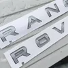 Lettres emblème insigne Logo pour Range Rover SV autobiographie SPORT découverte EVOQUE VELAR voiture style capot coffre Badge autocollant