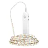 5m USB TIRA LED STRIPS Licht Waterdichte flexibele lamp tape Bewegingssensor Keuken Kast Kast Trap Nachtlichten Groothandel streepverlichting