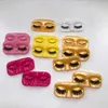 Wholesale magnet with face tray five colors for magnetic false lashes beauty makeup tool strip mink eyelashes vendor