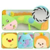 Newborn Baby Animal Soft toys 0-12 months Toddler Bed Bell rattles Education Teether Spiral kids Crib Bed Stroller Stuffed Toy LJ201113