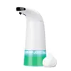 Dispensador de jabón líquido inteligente Automático Inducción Espuma Lavado Teléfono móvil Sensor infrarrojo Cocina Herramientas de baño Y200407