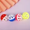 ألعاب Pet Toys Hollow Cats Clotful Collith Ball مع جرس صغير محبوب الصوت التفاعلي جرو Play5133025