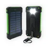 20000mAh Solar Power Bank 2 USB-poortlader Externe back-upbatterij met retaildoos