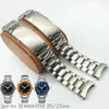 Armband aus massivem Edelstahl, 20 mm, 22 mm, Faltschließe, Uhrenarmband für OMG Watch Ocean 300 600 Man 007 AT150 Watchband265r