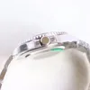 ST9 st￥lklocka automatisk mekanisk svart urtavla safir glas keramiska klockor m￤n rostfritt armbandsur 41mm