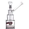 8 inchs Hitman Glass beaker Bong Bubbler Heady Glass Dab Rigs inline matrix Birdcage perc Water Bongs With 14mm oil burner pipe and bowl